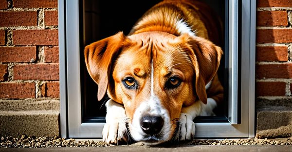 Chatière grande taille : guide des modèles pour grands chats et chiens